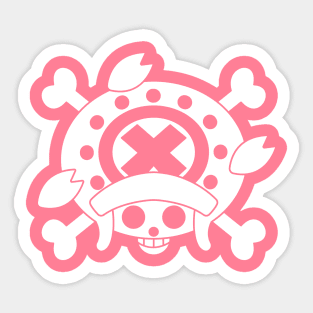 Tony Tony Chopper Jolly Roger 2 Sticker